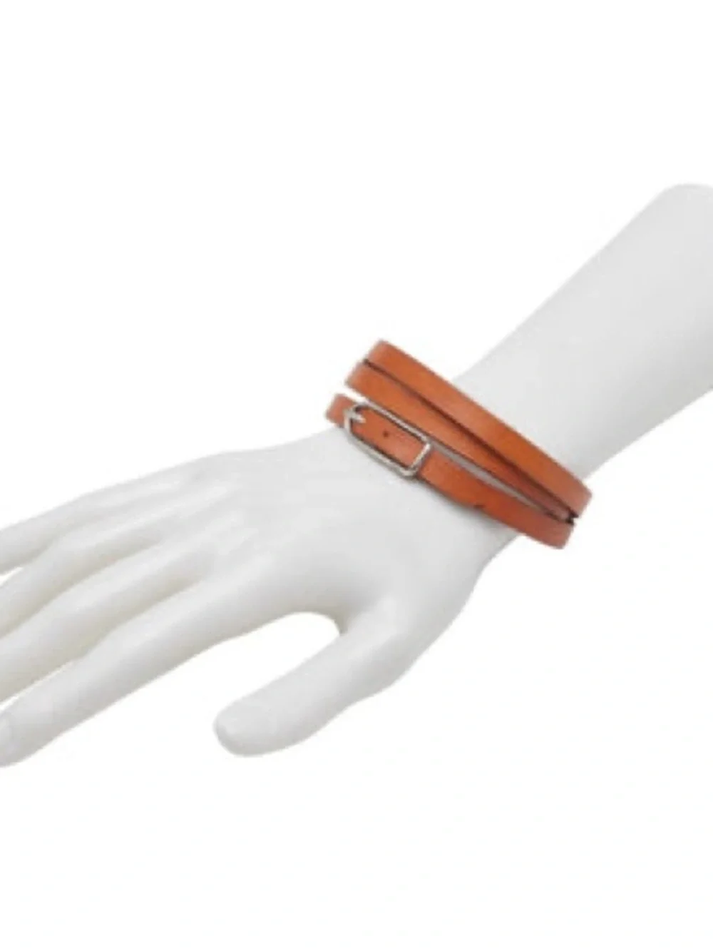 Hermès Hapi 3 leather bracelet